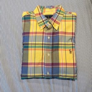Men’s Polo Ralph Lauren Oxford Shirt in Madras Print